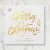 クリスマスを楽しませる フェイバータグ (正面)