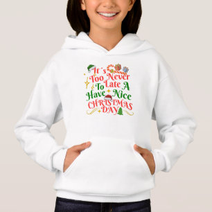 クリスマスを楽しむのに遅すぎることはない