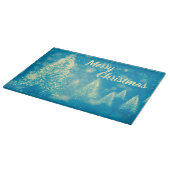 クリスマスを楽しむ魔法のクリスマスツリー カッティングボード (角)