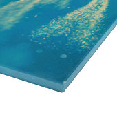 クリスマスを楽しむ魔法のクリスマスツリー カッティングボード (角)