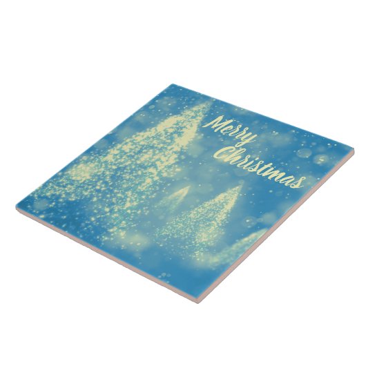 クリスマスを楽しむ魔法のクリスマスツリー タイル (側面)