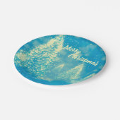 クリスマスを楽しむ魔法のクリスマスツリー ペーパープレート (アングル)