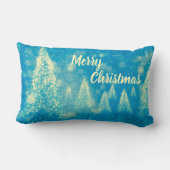 クリスマスを楽しむ魔法のクリスマスツリー ランバークッション (裏面)