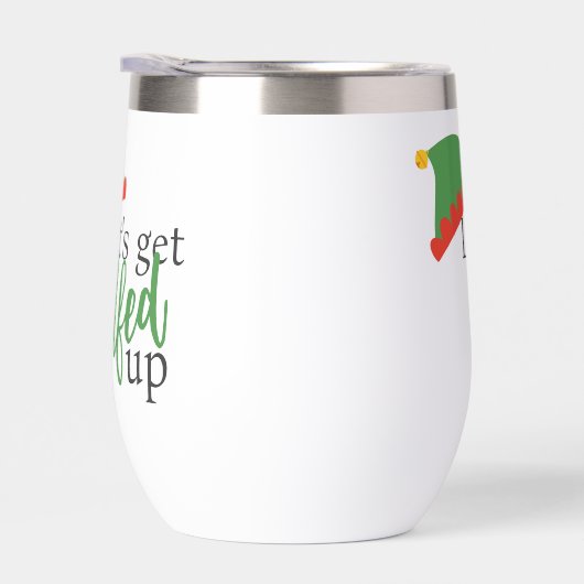 クリスマスを楽しめユーモアのあるよう (右面)