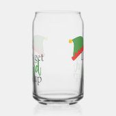 クリスマスを楽しめユーモアのあるよう ガラス缶 (左)