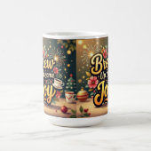 クリスマスを楽しもう コーヒーマグカップ (中央)