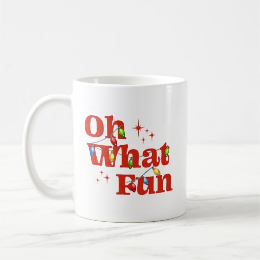 クリスマスを楽しもう コーヒーマグカップ (左)