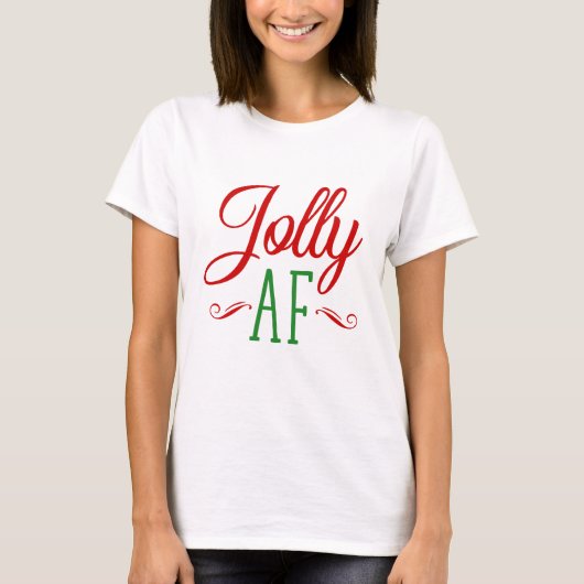 クリスマスを楽しもう、面白いクリスマスギフト Tシャツ (正面)