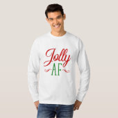 クリスマスを楽しもう、面白いクリスマスギフト Tシャツ (正面フル)