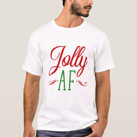 クリスマスを楽しもう、面白いクリスマスギフト Tシャツ (正面)