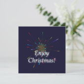クリスマスを楽しんで シーズンカード (スタンド正面)