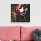 クリスマスを歌う キャンバスプリント (インサイチュ (リビング))