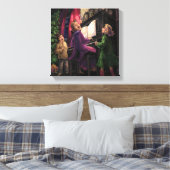 クリスマスを歌う キャンバスプリント (インサイチュ (寝室))