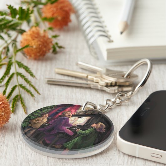 クリスマスを歌う キーホルダー (正面右)