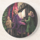 クリスマスを歌う コースター (正面)