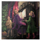 クリスマスを歌う タイル (正面)