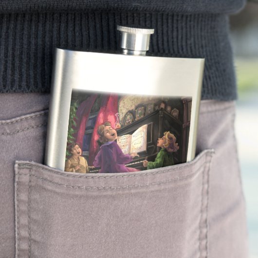 クリスマスを歌う フラスク (インサイチュ)