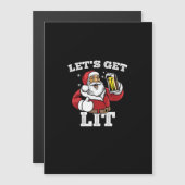 クリスマスを満喫しよう サンタビール飲みながら (正面/裏面)