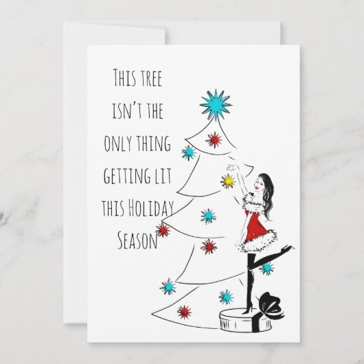 クリスマスを満喫しよう シーズンカード (正面)