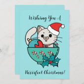 クリスマスを狙う シーズンカード (正面/裏面)