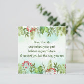 クリスマスを理解する良感動的友 カード (スタンド正面)