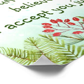 クリスマスを理解する良感動的友 ポスター (角)