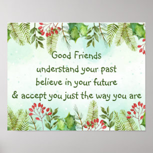 クリスマスを理解する良感動的友 ポスター