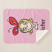 クリスマスを盗むインチ | グラインシスター シェルパブランケット (正面(横))