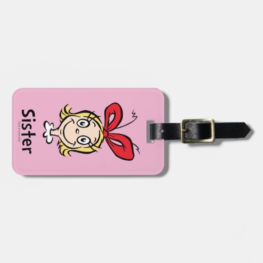 クリスマスを盗むインチ | グラインシスター ラゲッジタグ (正面横)