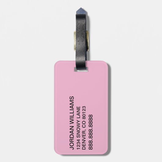 クリスマスを盗むインチ | グラインシスター ラゲッジタグ (裏面縦)