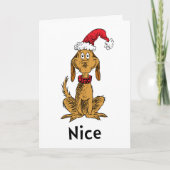 クリスマスを盗むインチ | MaxはNice カード (正面)