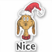 クリスマスを盗むインチ | MaxはNice シール (正面)