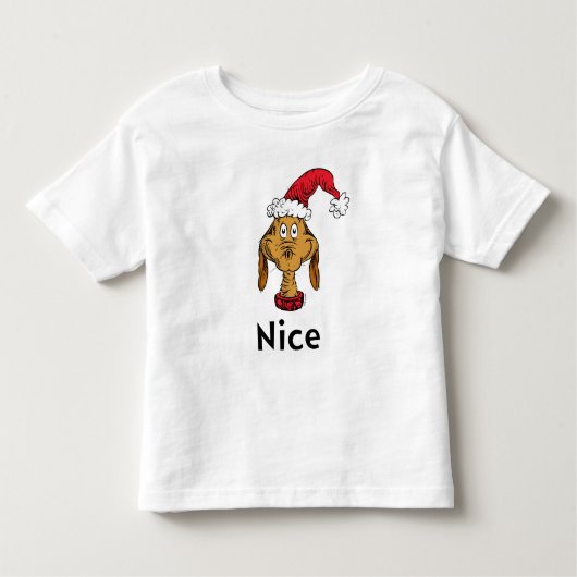 クリスマスを盗むインチ | MaxはNice トドラーTシャツ (正面)