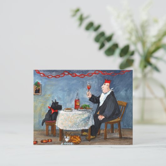 クリスマスを祝うこと シーズンポストカード (スタンド正面)