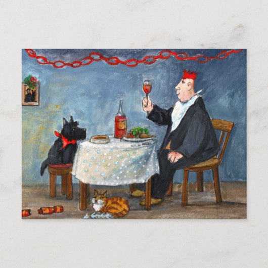 クリスマスを祝うこと シーズンポストカード (正面)