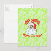 クリスマスを祝う シーズンポストカード (正面/裏面)