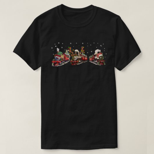 クリスマスを祝う Tシャツ (デザイン正面)