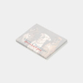 クリスマスを祝して私たちの家から写真へ ポストイット (アングル)