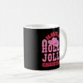 クリスマスを祝すてきう コーヒーマグカップ (正面右)