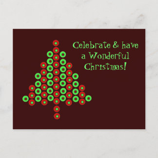 クリスマスを祝って下さい シーズンポストカード