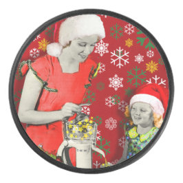 クリスマスを絞る アイスホッケーパック