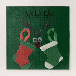 クリスマスを美しくおもしろいホホホ！ ジグソーパズル