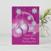 クリスマスを育てる乳がん認識度基金 招待状 (スタンド正面)