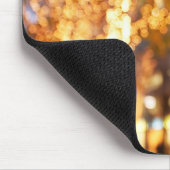 クリスマスを街で楽しめるシャンパングラス マウスパッド (コーナー)