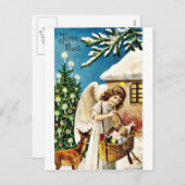 クリスマスを覚えて下さい シーズンポストカード (正面/裏面)