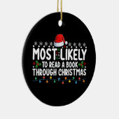 クリスマスを読通して本になる可能性が高い セラミックオーナメント (右)