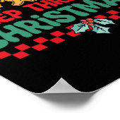 クリスマスを通して眠る可能性が最も高い – クリスマス ポスター (角)