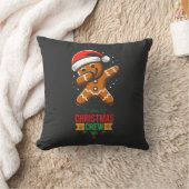 クリスマスを飾るジンジャーブレッド クッション (ブランケット)