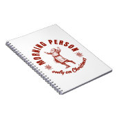 クリスマスを飾る人 ノートブック (右側)