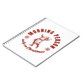 クリスマスを飾る人 ノートブック (左側)